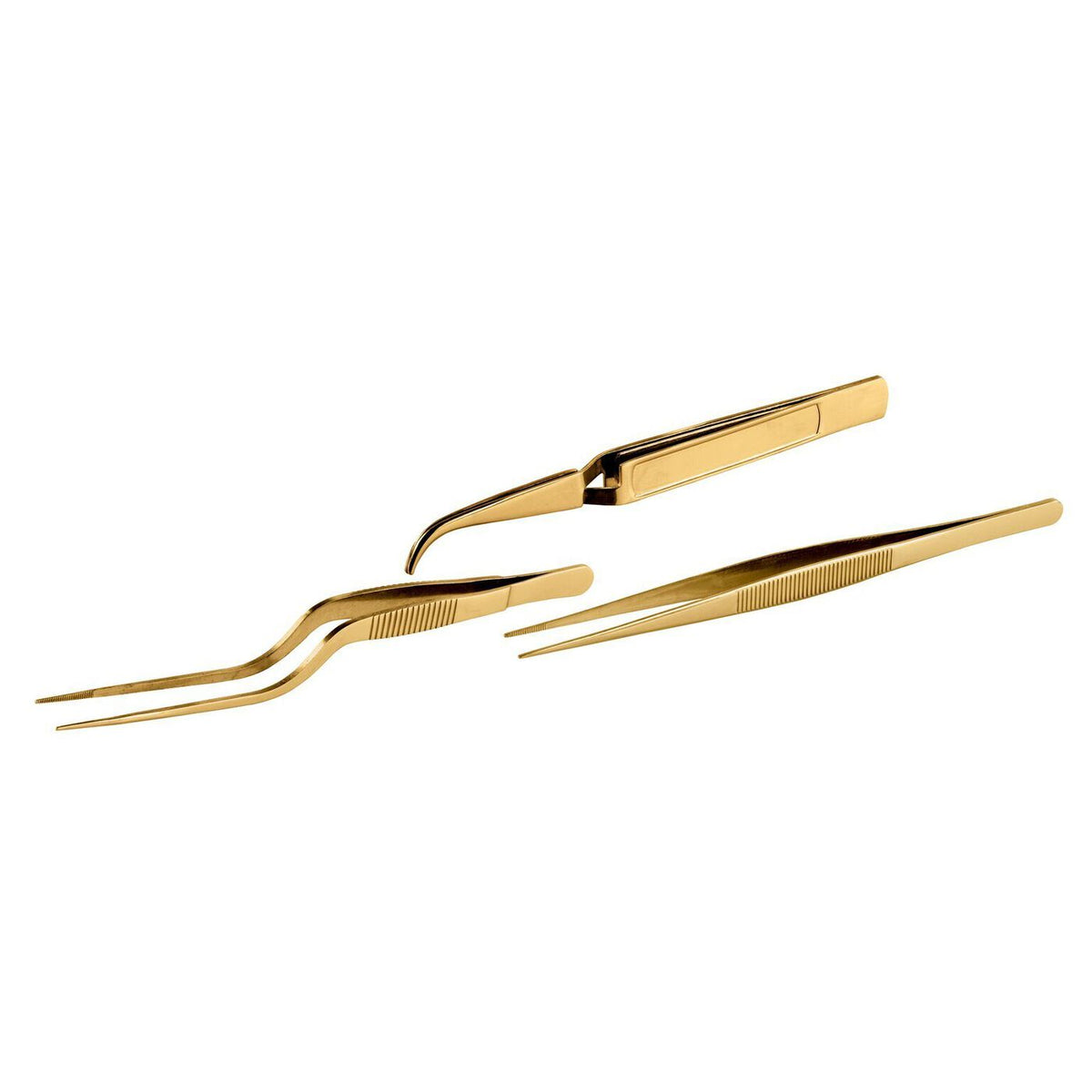 Set da 3 pinzette di precisione x chef Paderno - 42904G00