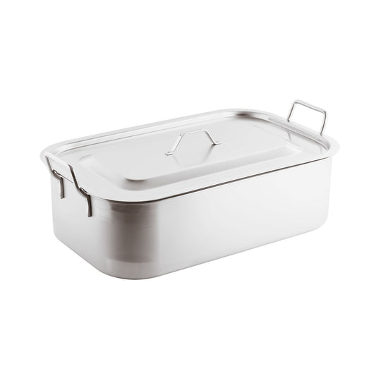 Brasiera inox con coperchio 50x30 cm Paderno - Paderno, immagine ufficiale