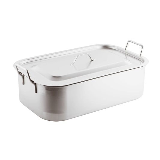 Brasiera inox con coperchio 60x35 cm Paderno - Paderno, immagine ufficiale