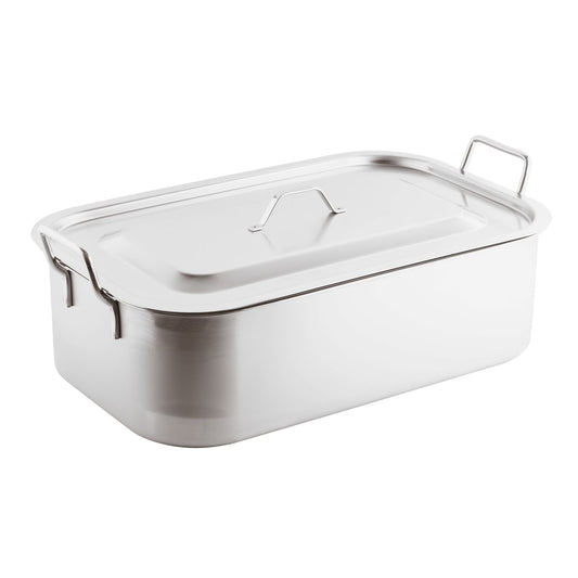 Brasiera inox con coperchio 61x43 cm Paderno - Paderno, immagine ufficiale