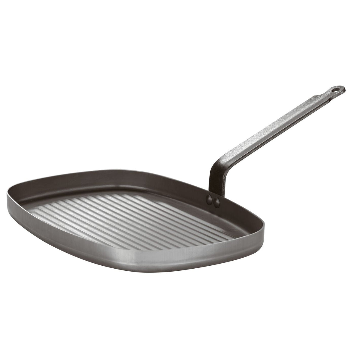 Padella ovale rigata ferro 38x26 cm Paderno - Paderno, immagine ufficiale