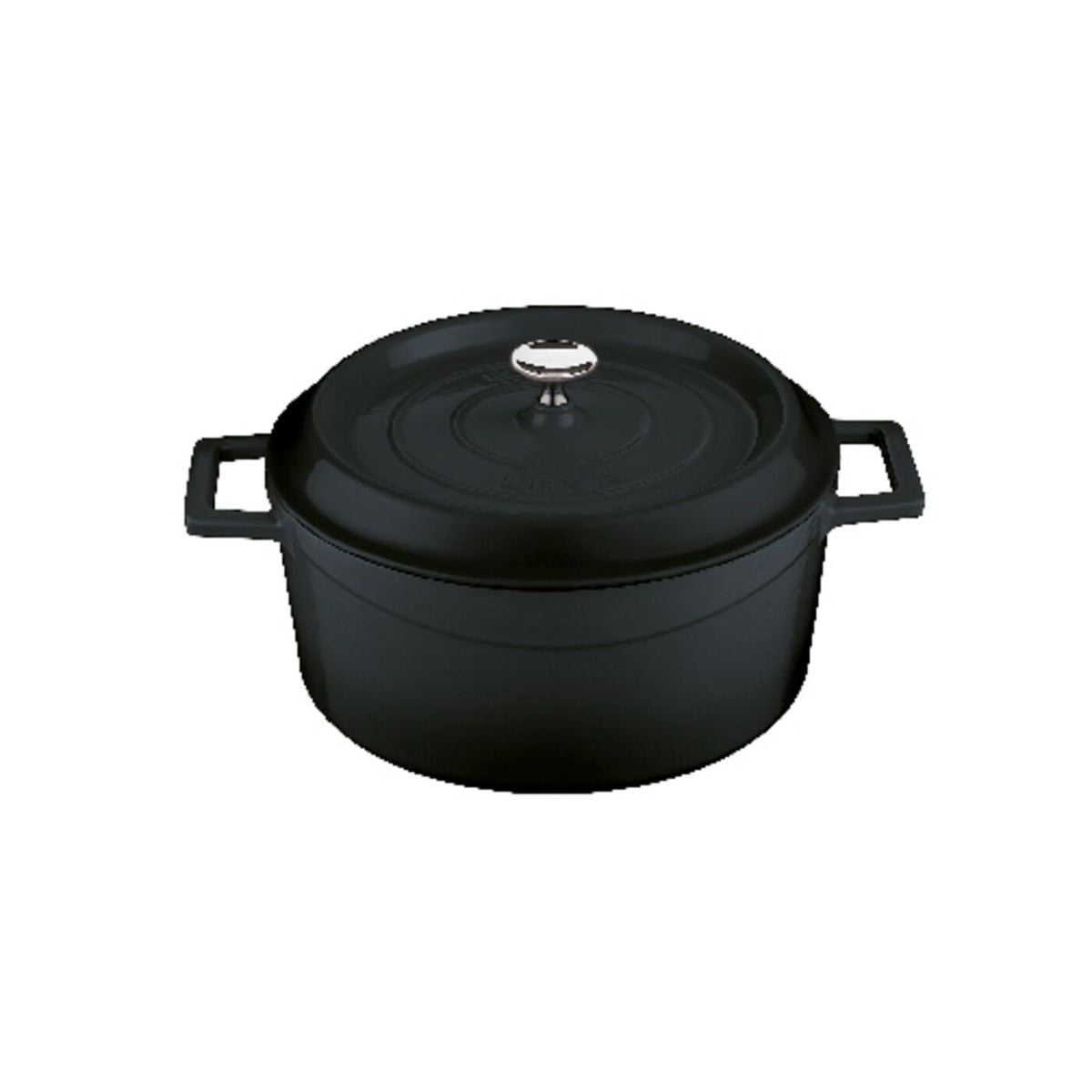 Casseruola alta ghisa con coperchio Ø 16 cm nero Paderno - Paderno, immagine ufficiale