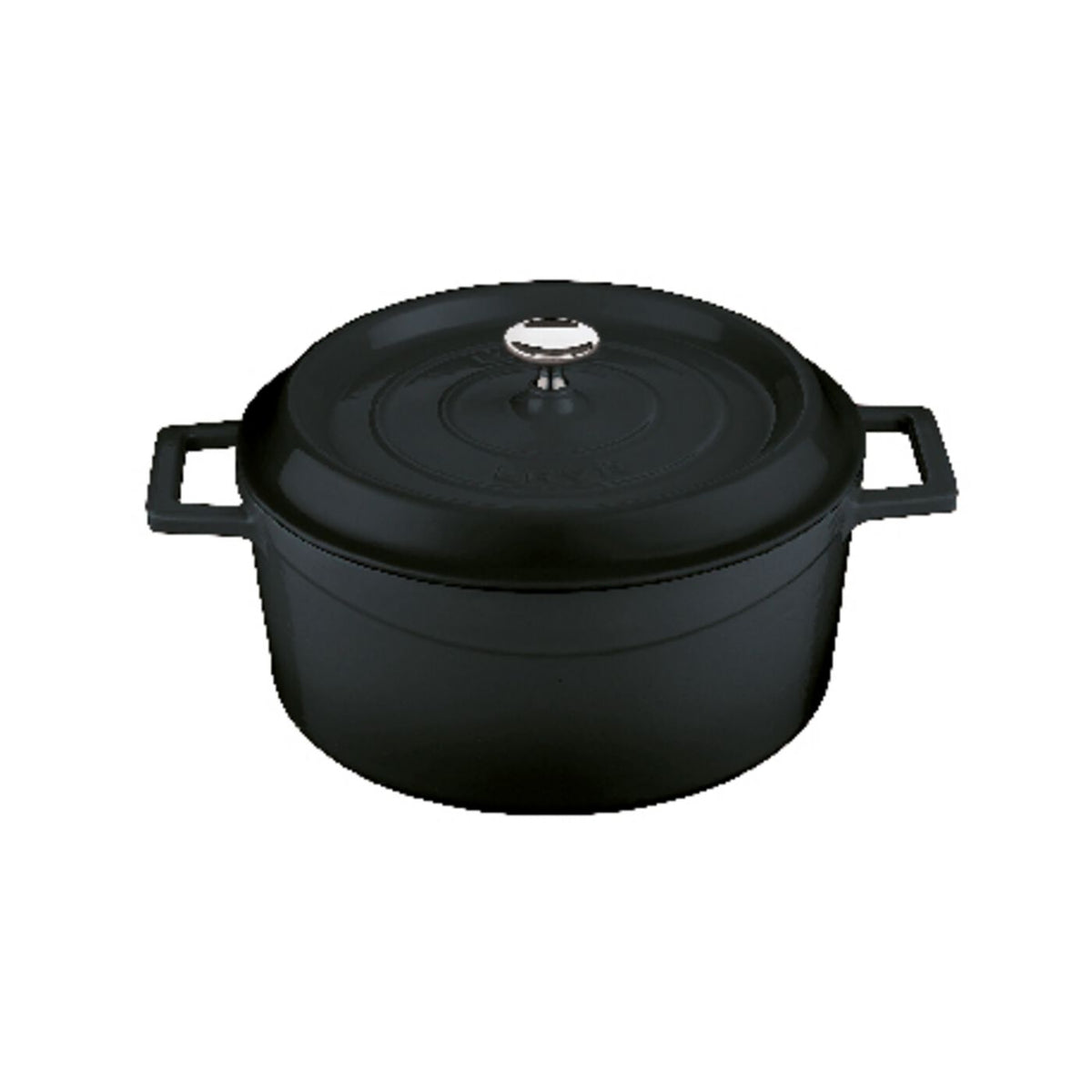 Casseruola alta ghisa con coperchio Ø 20 cm nero Paderno - Paderno, immagine ufficiale
