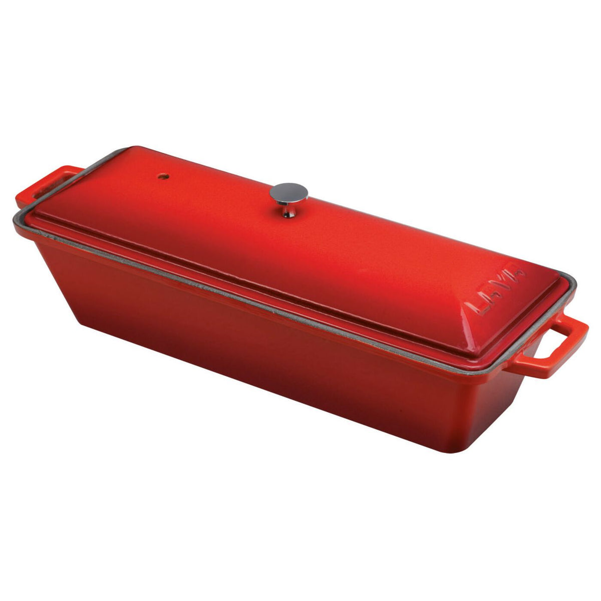 Terrina rettangolare ghisa 11x33x10 cm rosso Paderno - Paderno, immagine ufficiale