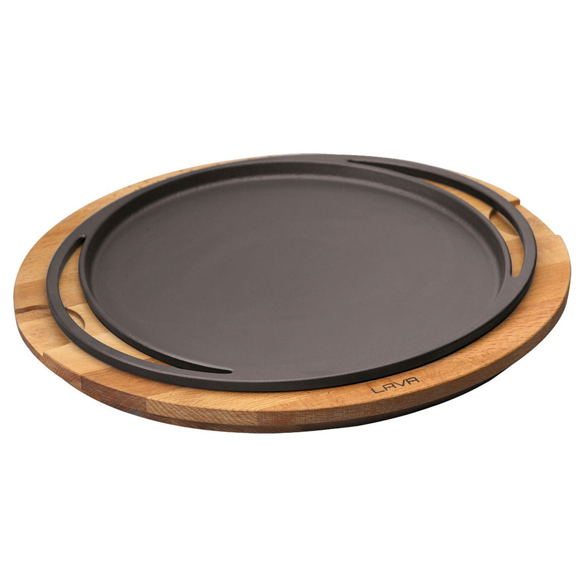 Padella pizza ghisa con tagliere faggio Ø 28 cm Paderno - Paderno, immagine ufficiale