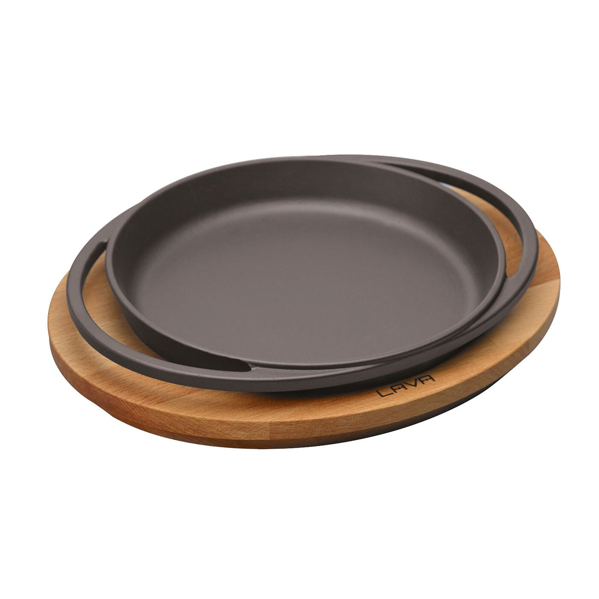 Padella tonda ghisa con tagliere faggio Ø 16 cm Paderno - Paderno, immagine ufficiale