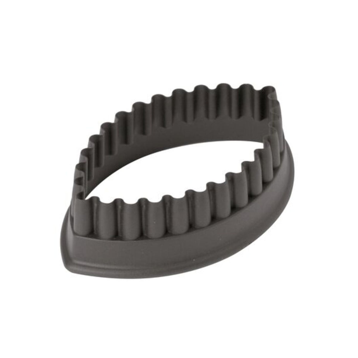 Tagliapasta ovale festonato in PA+ 7 × 4 cm Paderno - 12947-03