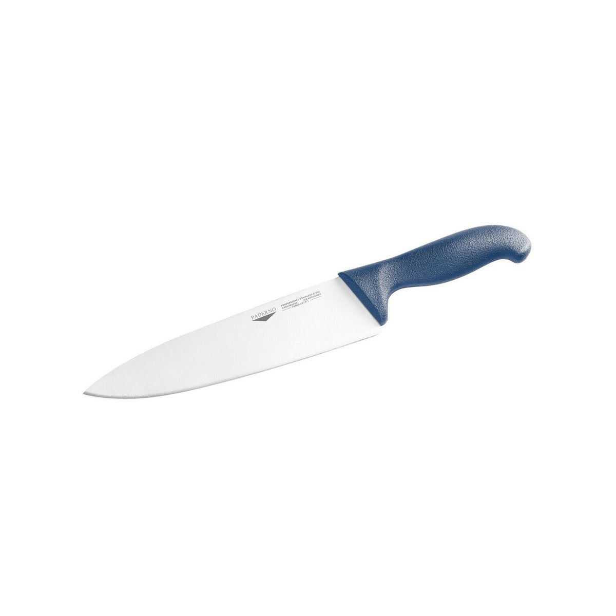 Coltello da cucina 16 cm stampato manico blu Paderno - 18000B16