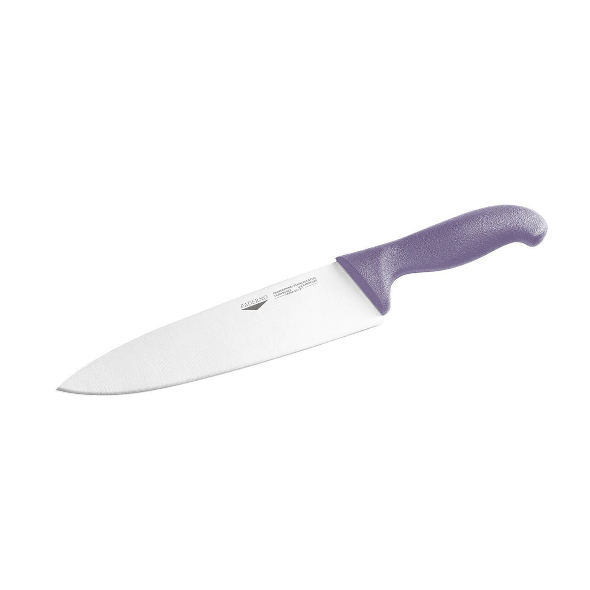 Coltello da cucina 20 cm stampato manico viola Paderno - 18000V20