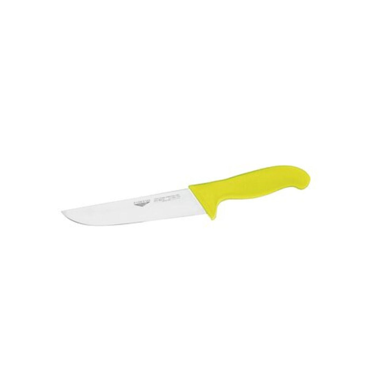 Coltello francese 18 cm stampato manico giallo Paderno - 18002Y18