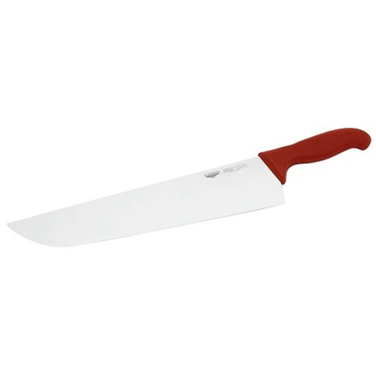 Coltello da cucina 36 cm stampato manico rosso Paderno - 18008R36