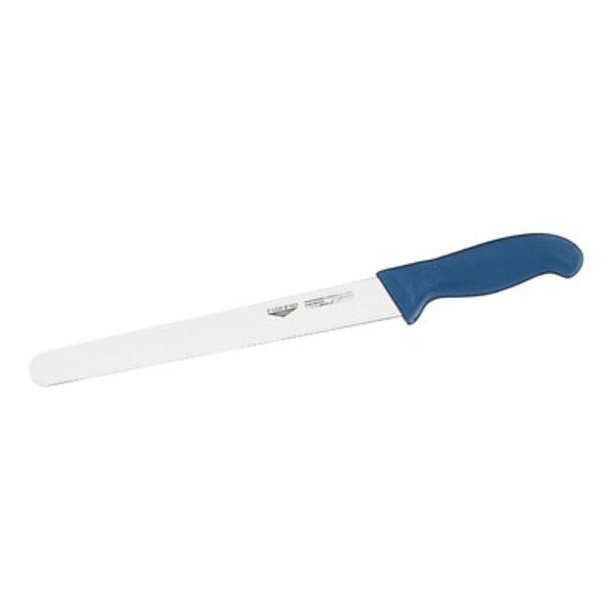 Coltello da prosciutto 25 cm stampato manico blu Paderno - 18009B25