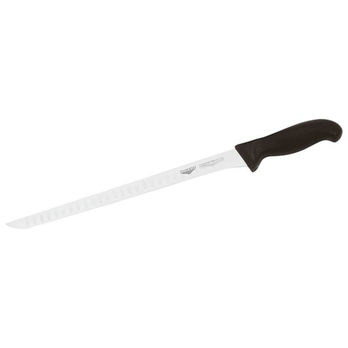 Coltello salmone alveolato 32 cm stampato Paderno - 18012-32