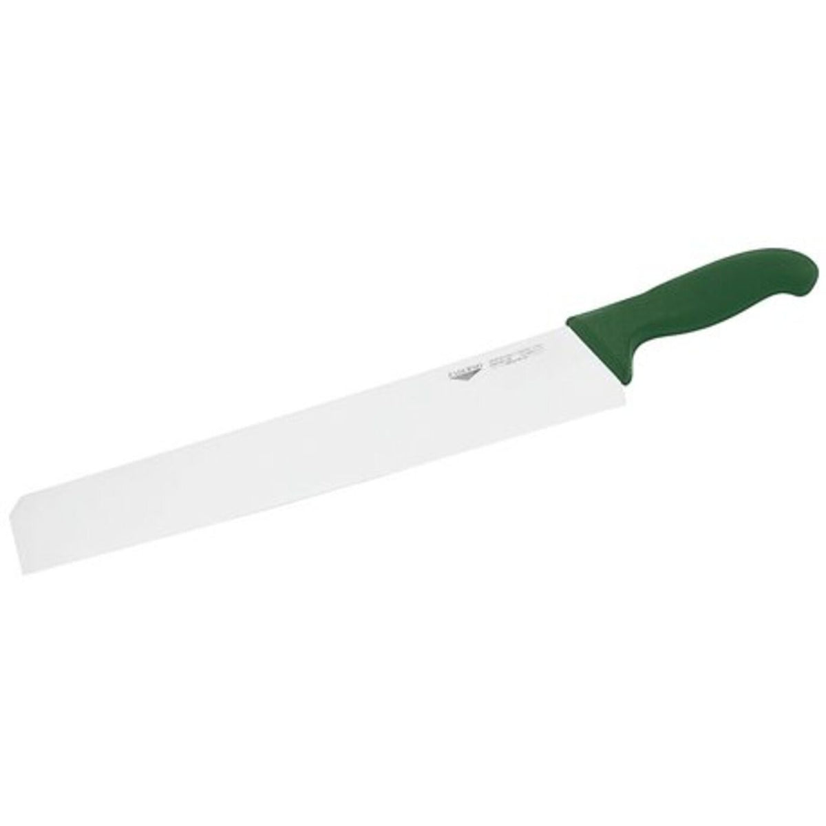 Coltello salati/formaggi 36 cm stampato manico verde Paderno - 18013G36