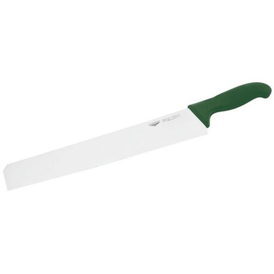 Coltello salati/formaggi 36 cm stampato manico verde Paderno - 18013G36