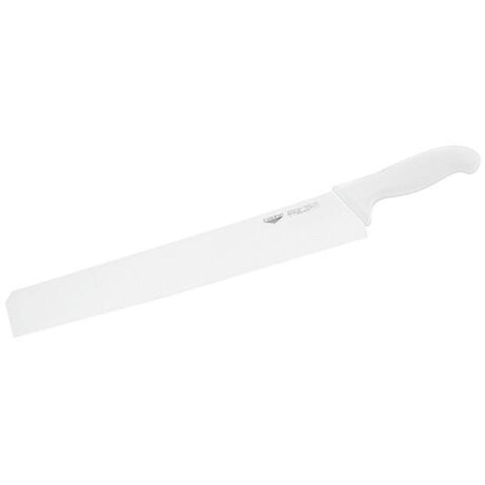 Coltello salati/formaggi 36 cm stampato manico bianco Paderno - 18013W36