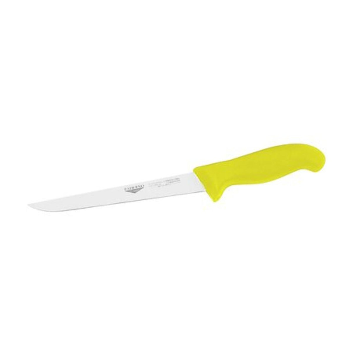 Coltello filettare 18 cm stampato manico giallo Paderno - 18015Y18