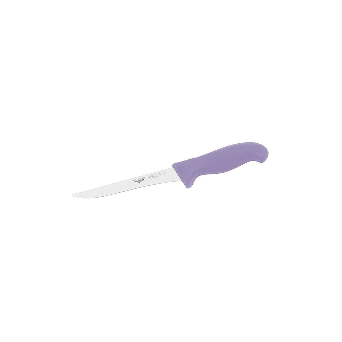Coltello per disosso 16 cm stampato manico viola Paderno - 18016V16