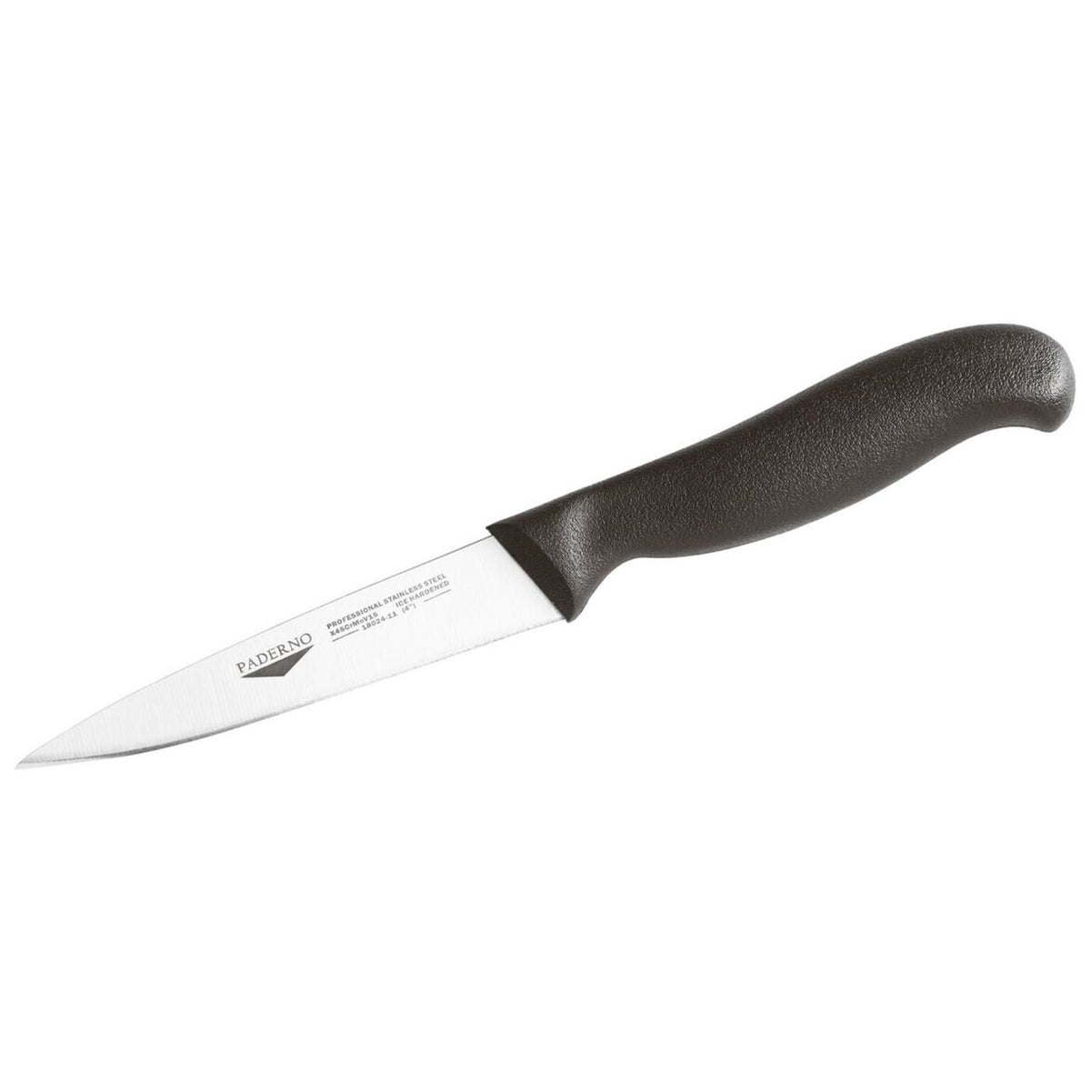 Coltello spelucchino 11 cm stampato Paderno - 18024-11