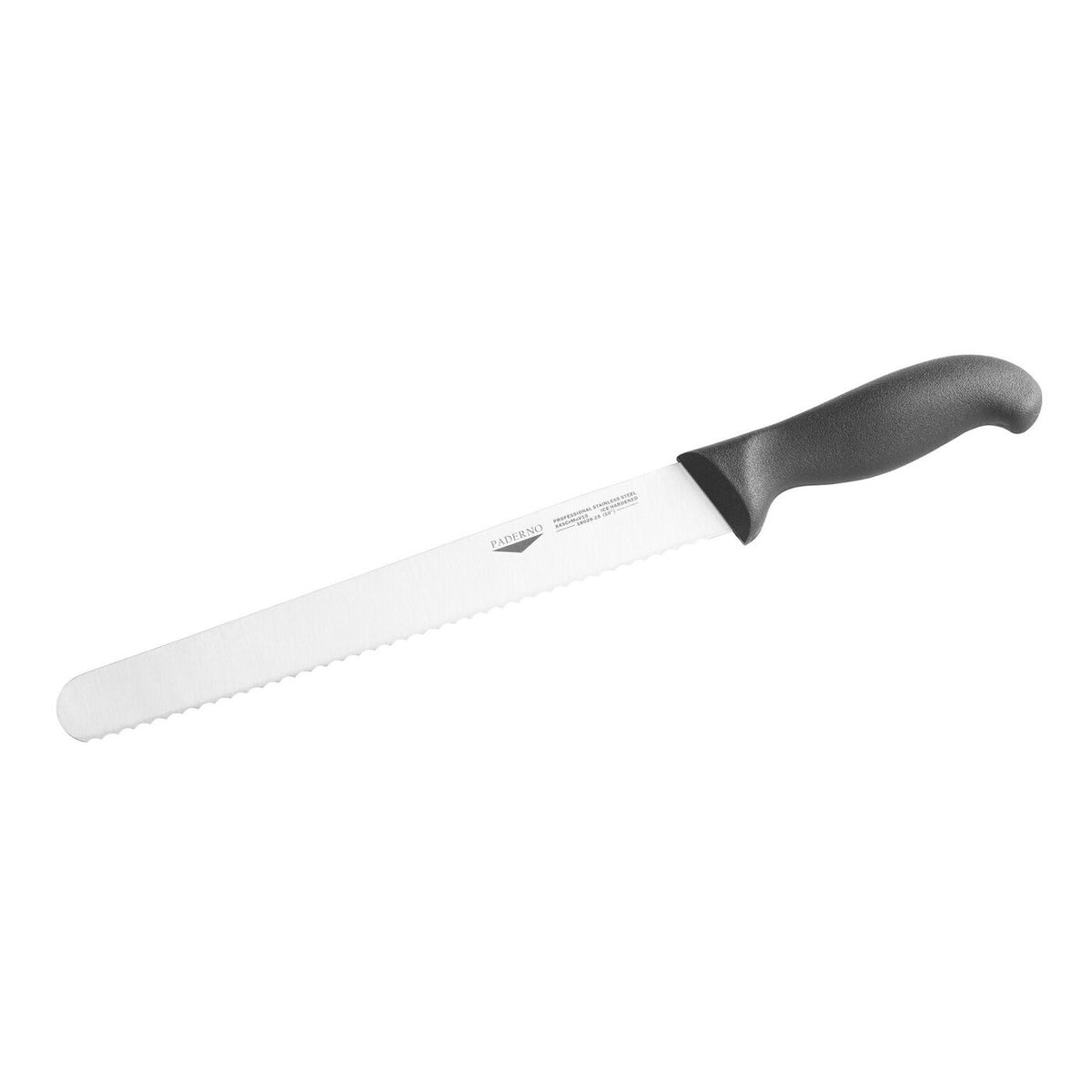 Coltello pane 30 cm stampato Paderno - 18028-30