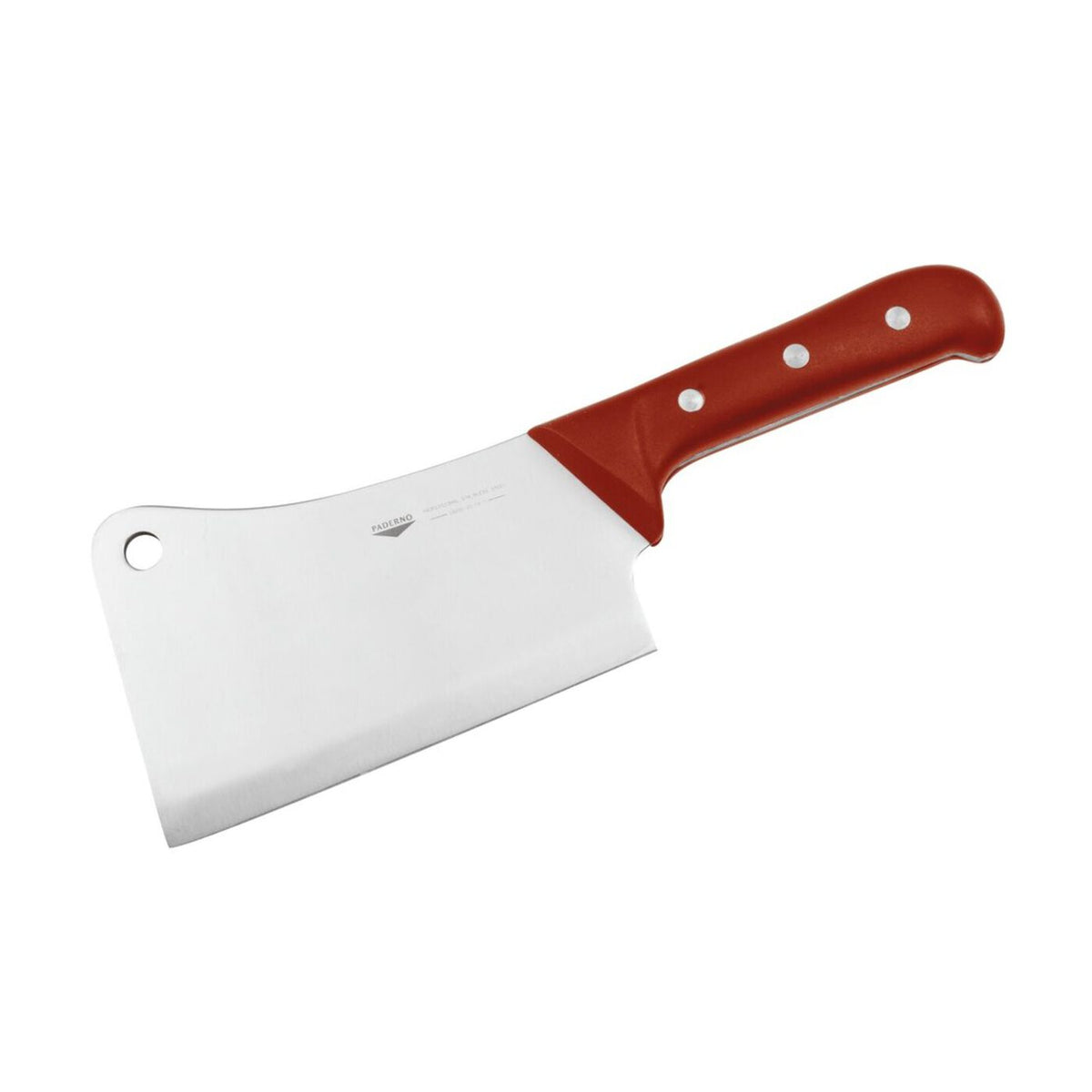 Falcetta 20 cm manico rosso Paderno - 18220R20