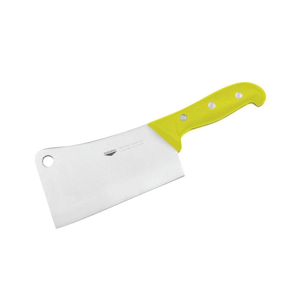 Falcetta 18 cm manico giallo Paderno - 18220Y18