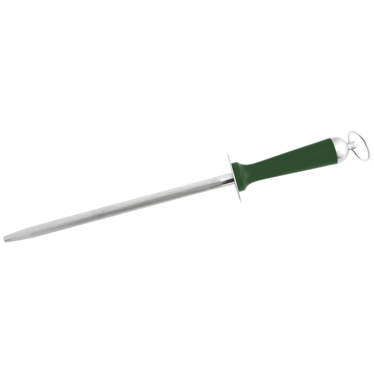 Acciaino 30 cm manico verde Paderno - 18235G30
