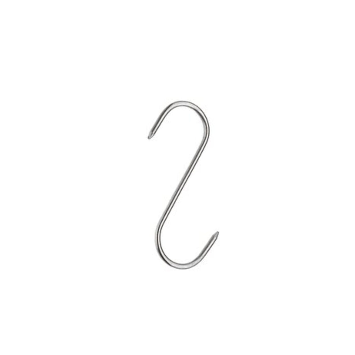 Gancio fisso 2 punte 8 cm Paderno - 42524-08