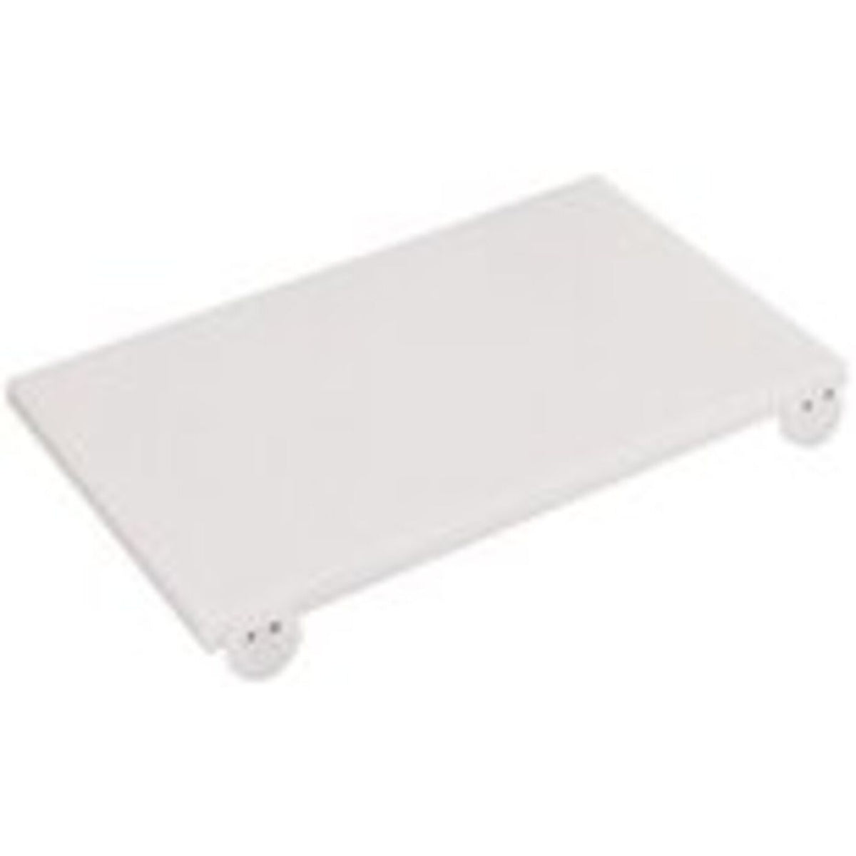 Tagliere con fermi 53 cm bianco in polietilene Paderno - 42543-00