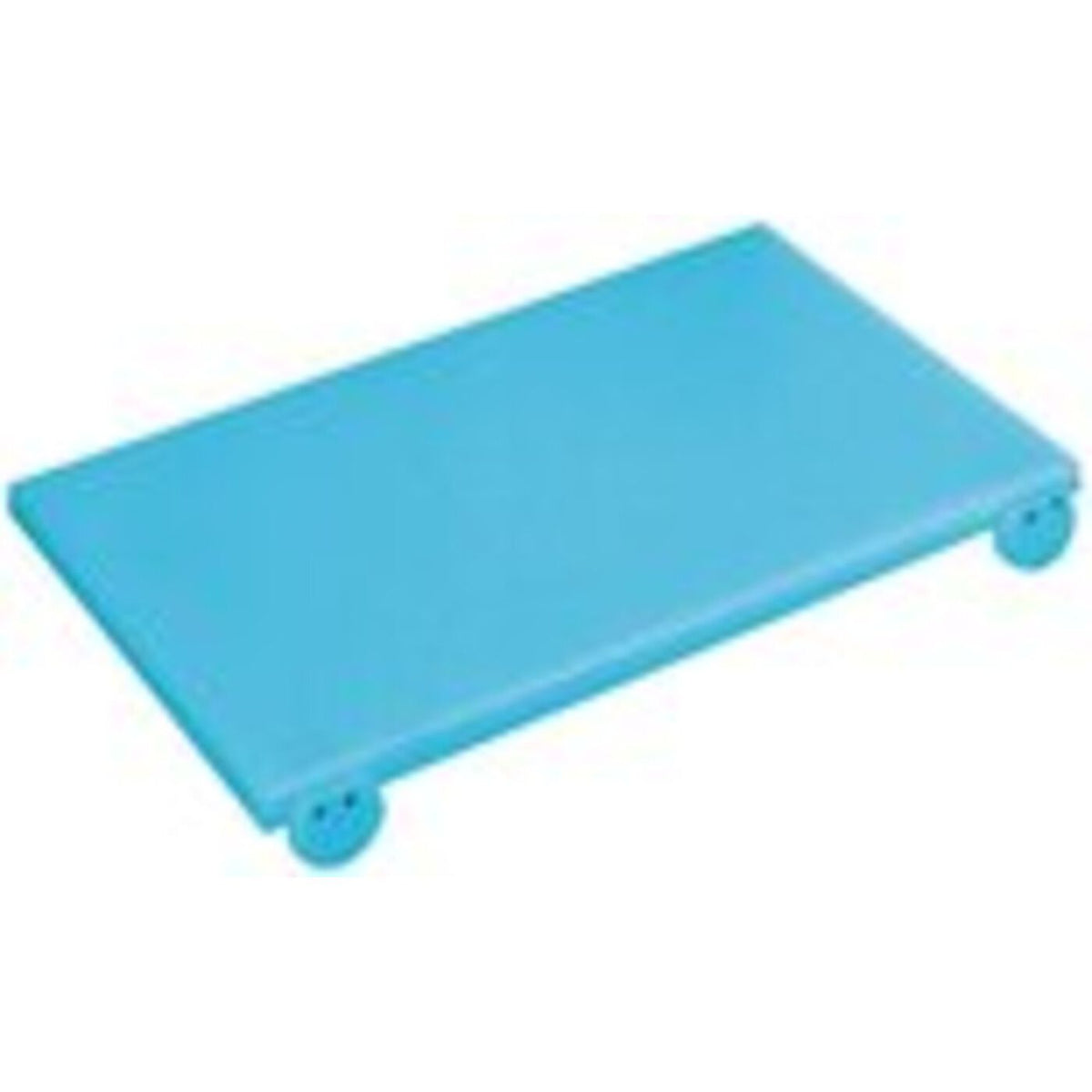 Tagliere con fermi 53 cm blu in polietilene Paderno - 42543-04