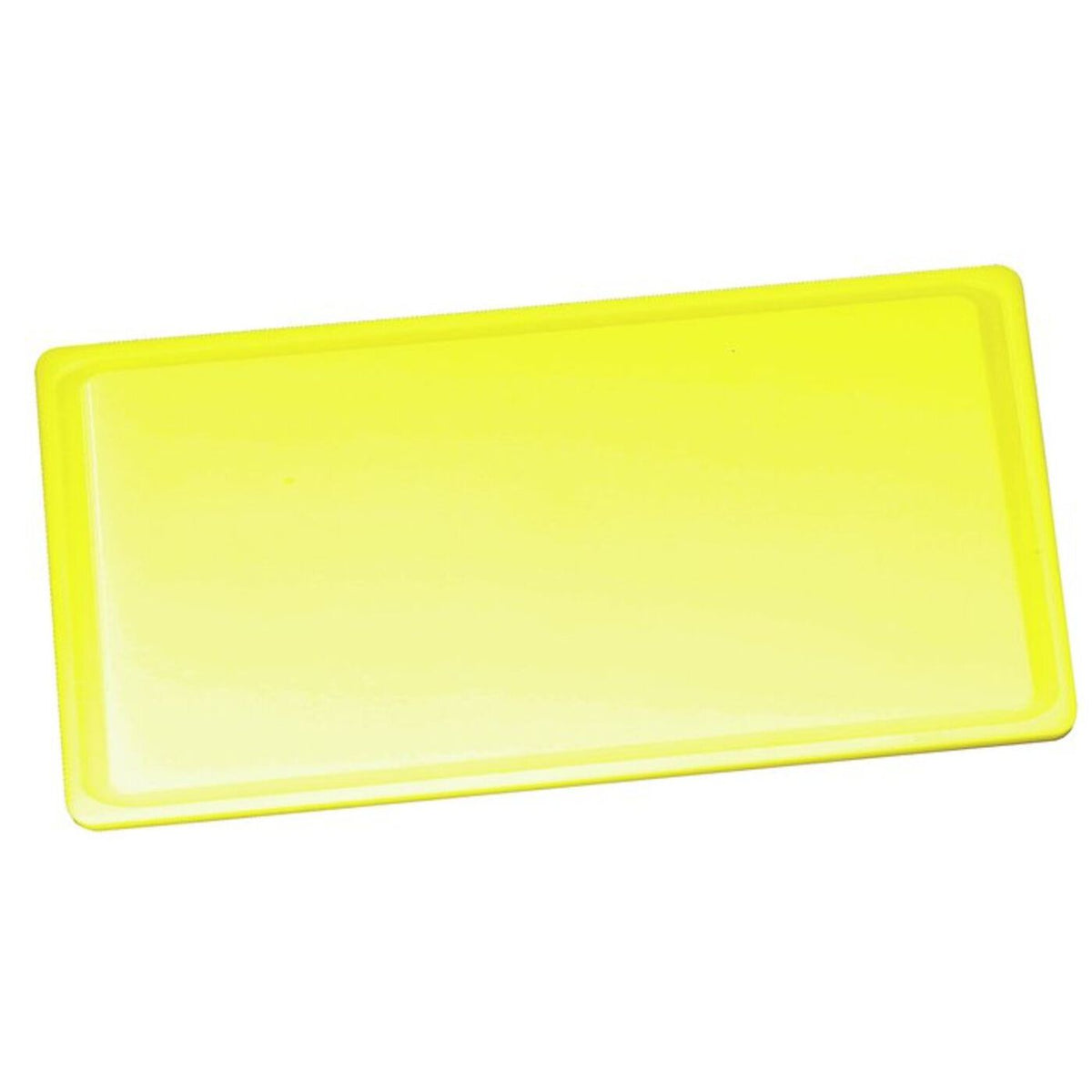 Tagliere giallo gn 2/1 con scanalatura in polietilene Paderno - 42546-01