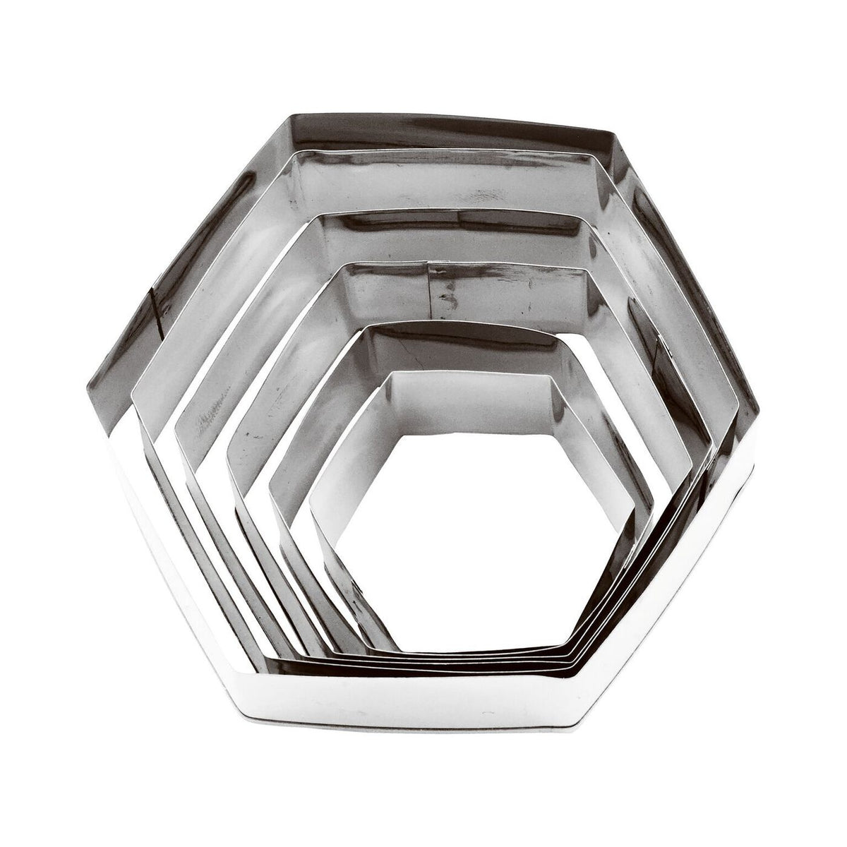 Tagliapasta esagono in acciaio inox Paderno - 47314-10