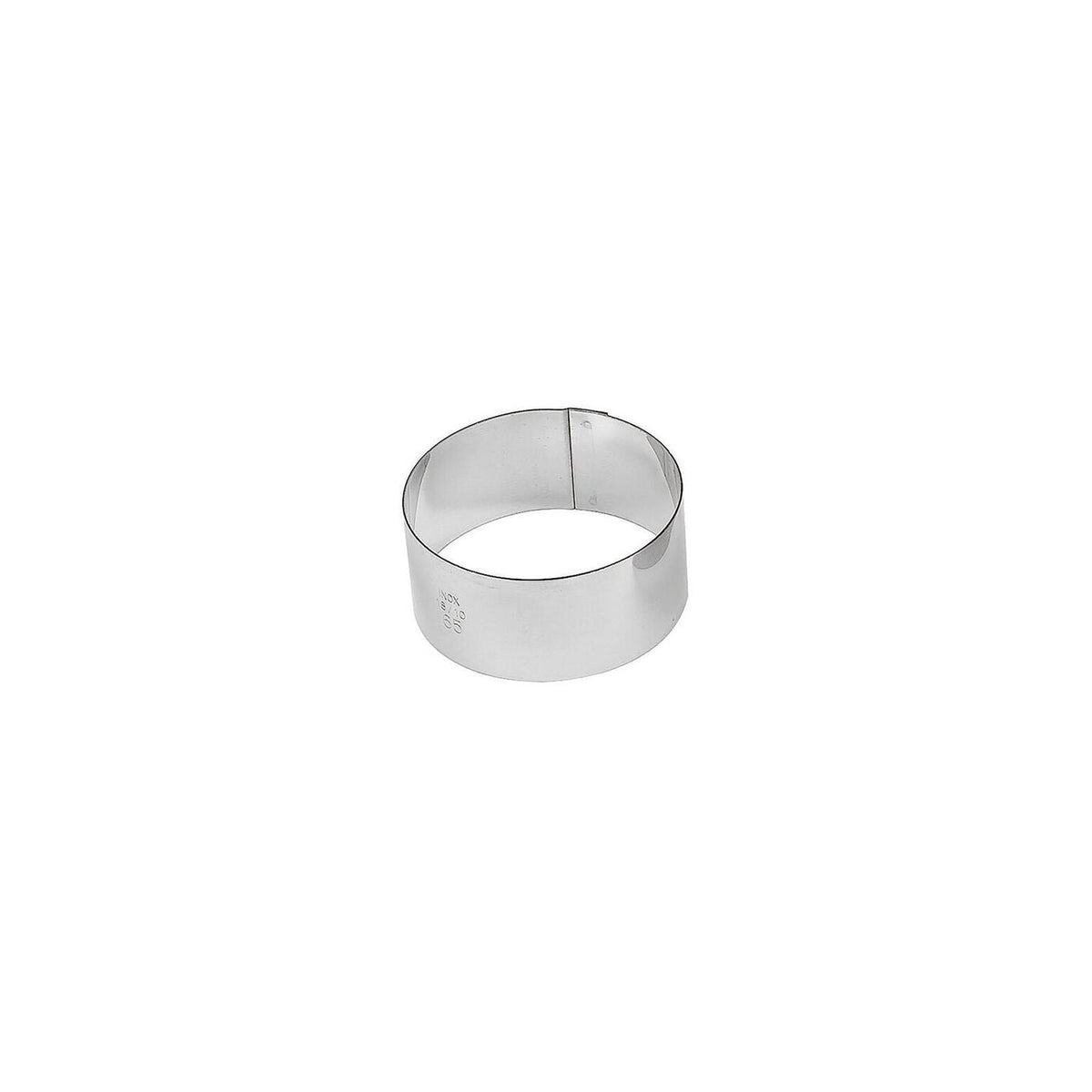 Set da 6 coppapasta rotondi in acciaio inox Ø 6 cm, H 3 cm Paderno - 47425-03