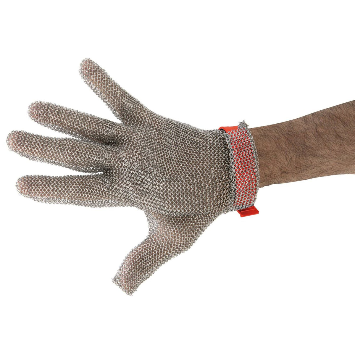 Guanto in cotta di maglia taglia M Paderno - 48505-02