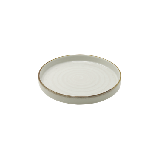 Vortex bianco oslo piatto piano ø 26