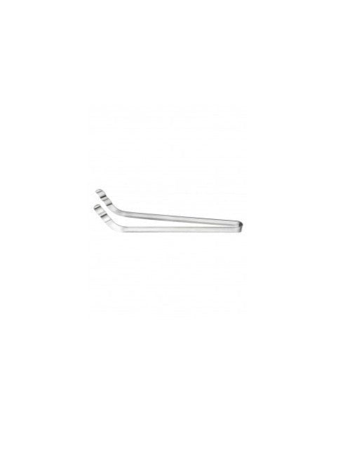 Pinza cuoco punte piegate cm 35 utensili