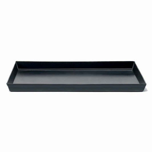 Teglia rettangolare in lamiera blu 60x40x3 cm