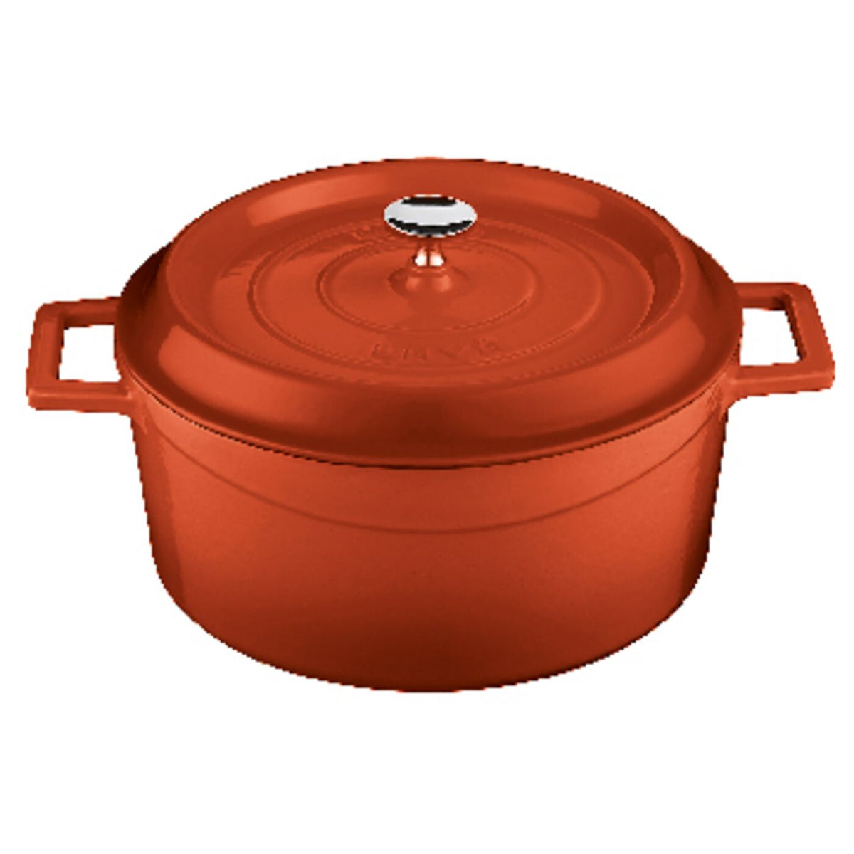 Casseruola alta ghisa con coperchio Ø 32 cm rosso Paderno - Paderno, immagine ufficiale