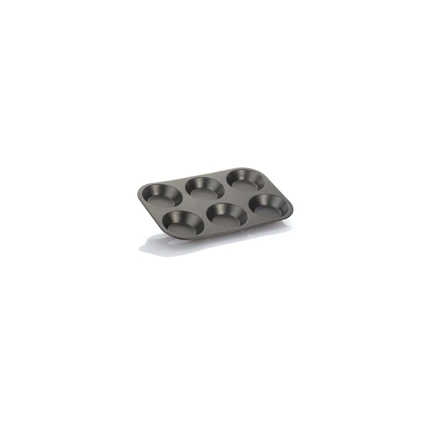 Plateau mold with 6 smooth cavities