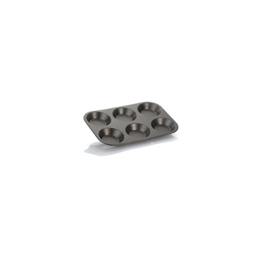 Plateau mold with 6 smooth cavities