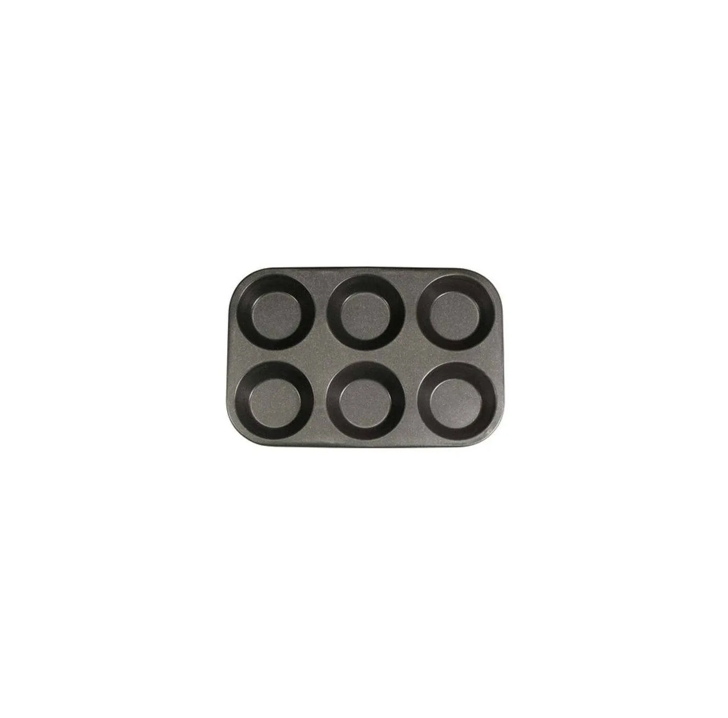Plateau mold with 6 smooth cavities