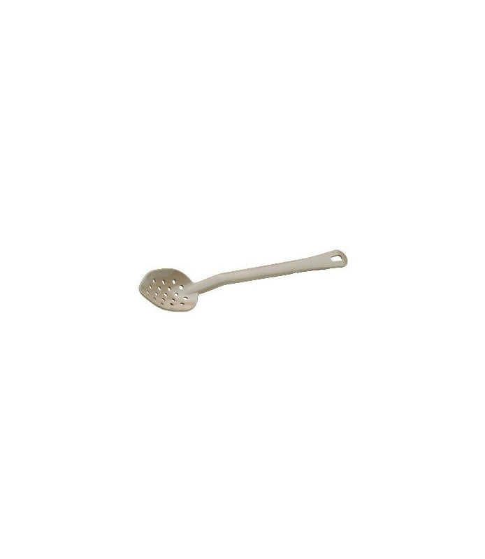 Cucchiaio forato in policarbonato beige cm34 cucchiai policarbonato